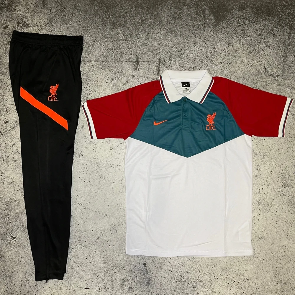 Костюм поло Liverpool white/black #1