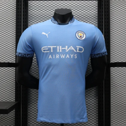 Футболка Man City Home 24/25 Top blue