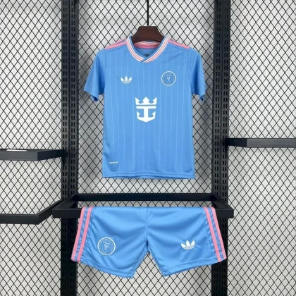 Детская футбольная форма Inter Miami Third 25/26 light blue