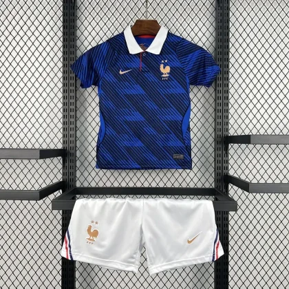 Детская футбольная форма France Home 26/27 navy/blue