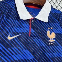 Детская футбольная форма France Home 26/27 navy/blue #3