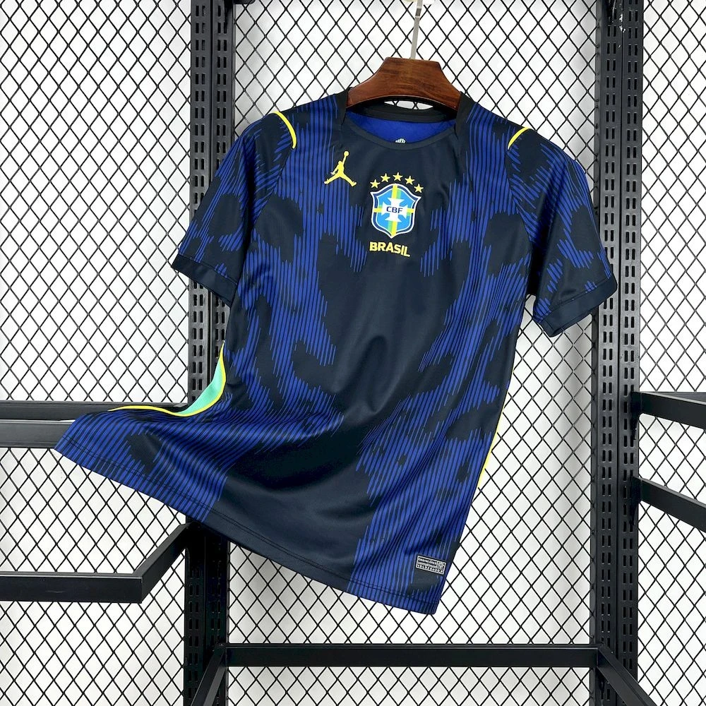 Футболка Brazil Fans Away 26/27 Top navy/black #1