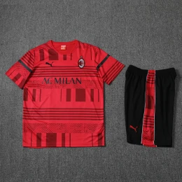 Футбольная форма Milan Training red/black #1