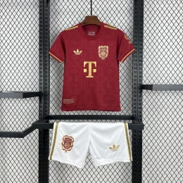 Детская футбольная форма Bayern Anniversary 25/26 red #1