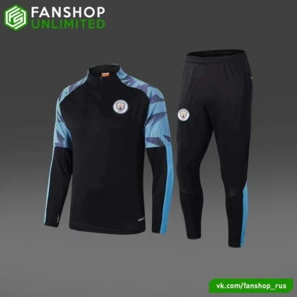 Костюм Man City black/blue