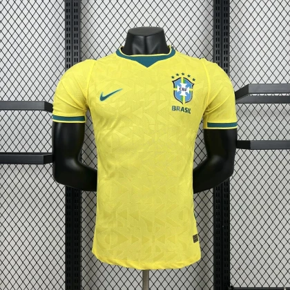 Футболка Brazil Home 26/27 Top yellow
