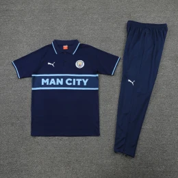Костюм поло Man City navy/blue #1