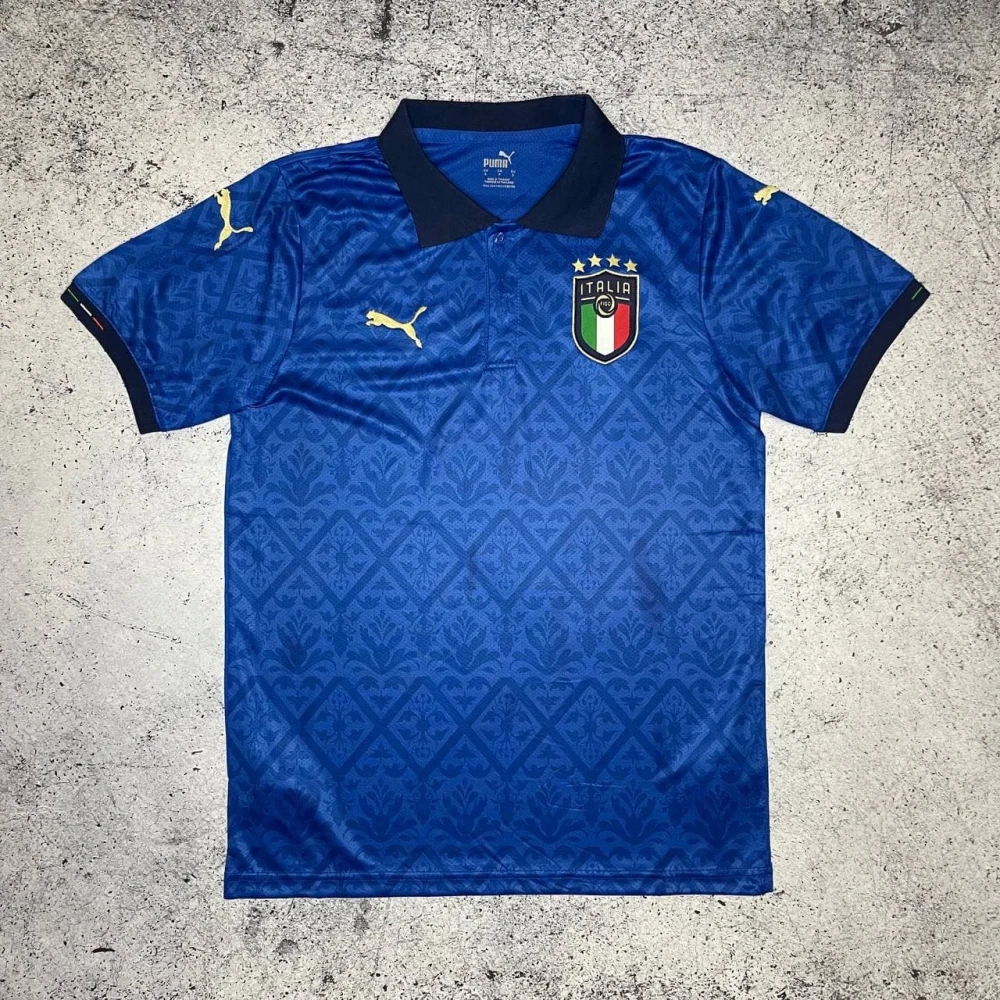 Футболка поло Italy blue #1