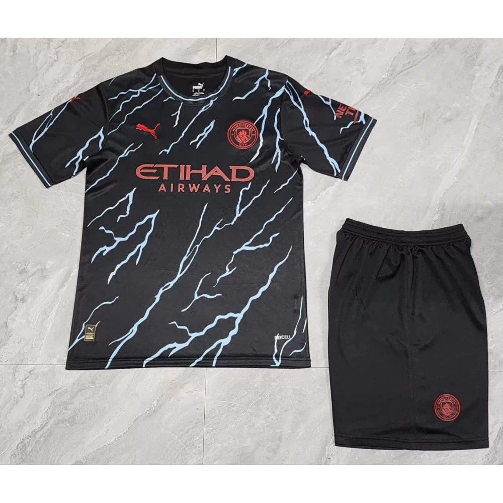 Футбольная форма Man City Third 23/24 navy #1