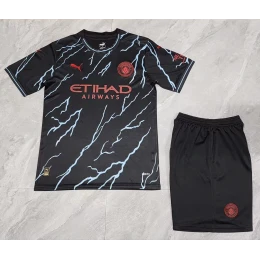 Футбольная форма Man City Third 23/24 navy #1