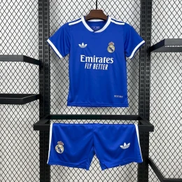Детская футбольная форма Real Madrid Third 25/26 blue #1