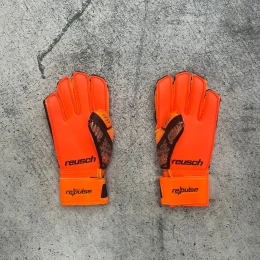 Вратарские перчатки Reusch Mega Grip black/orange #2