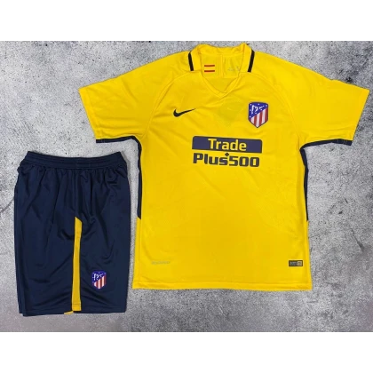 Футбольная форма Atletico Madrid Away 17/18 yellow/navy