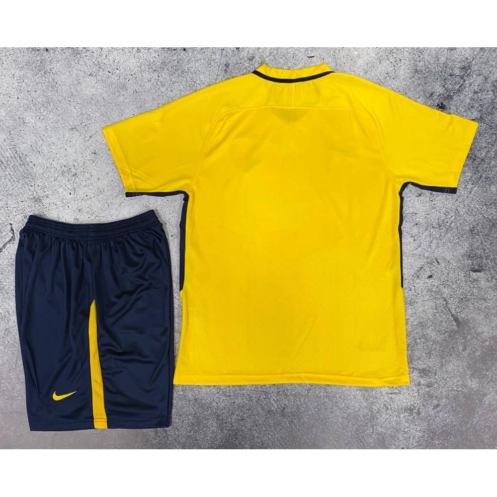 Футбольная форма Atletico Madrid Away 17/18 yellow/navy #2