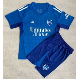 Детская футбольная форма Arsenal GK 23/24 blue #1