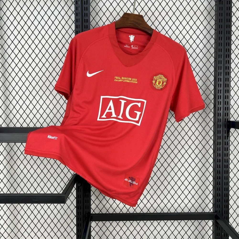 Футболка Man United Retro AIG Home red #1