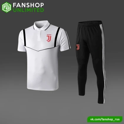 Костюм поло Juventus white/black
