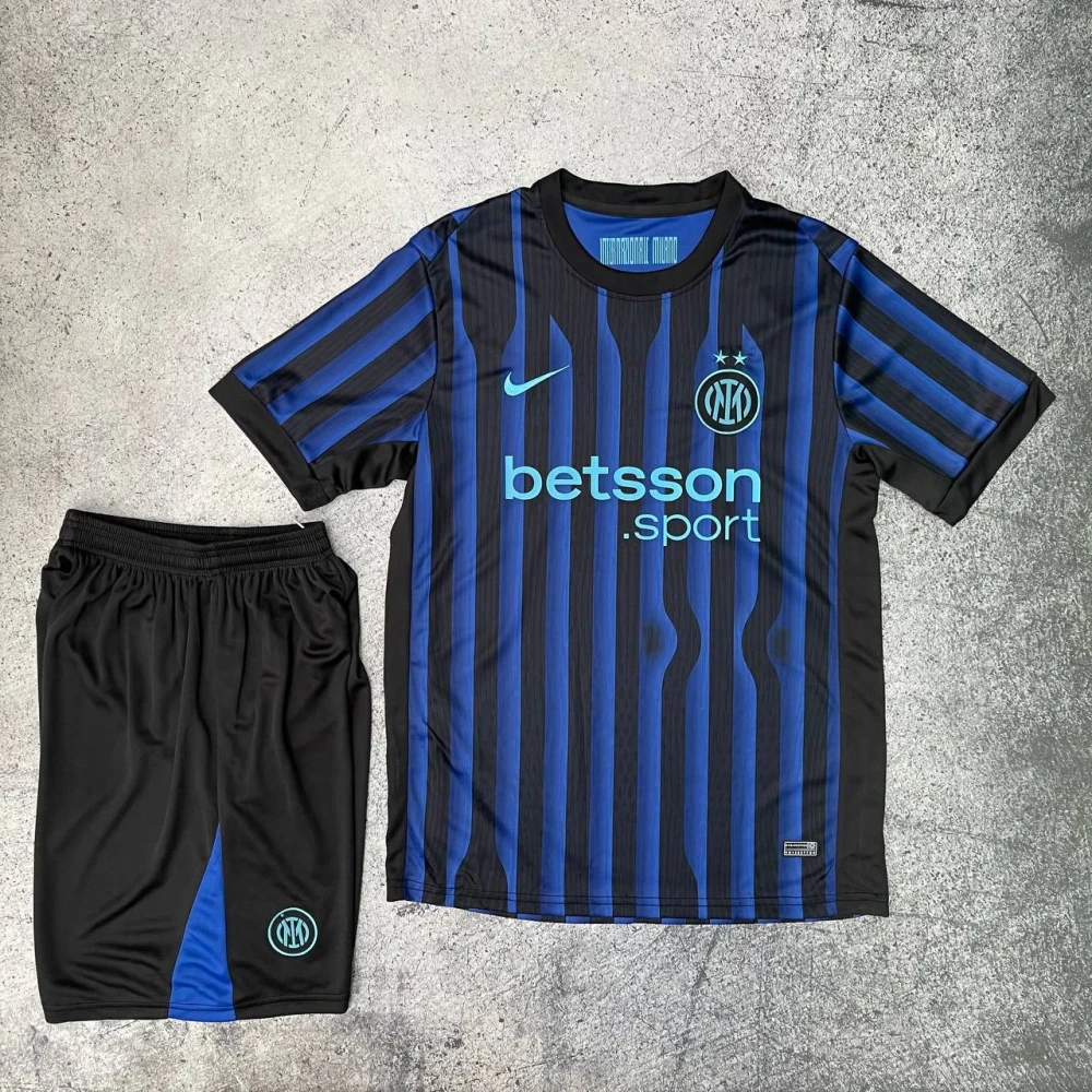 Футбольная форма Inter Home 25/26 blue/black #1