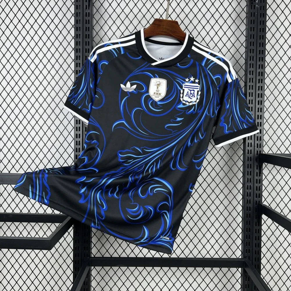 Футболка Argentina Fans Away 26/27 Top black/blue #1