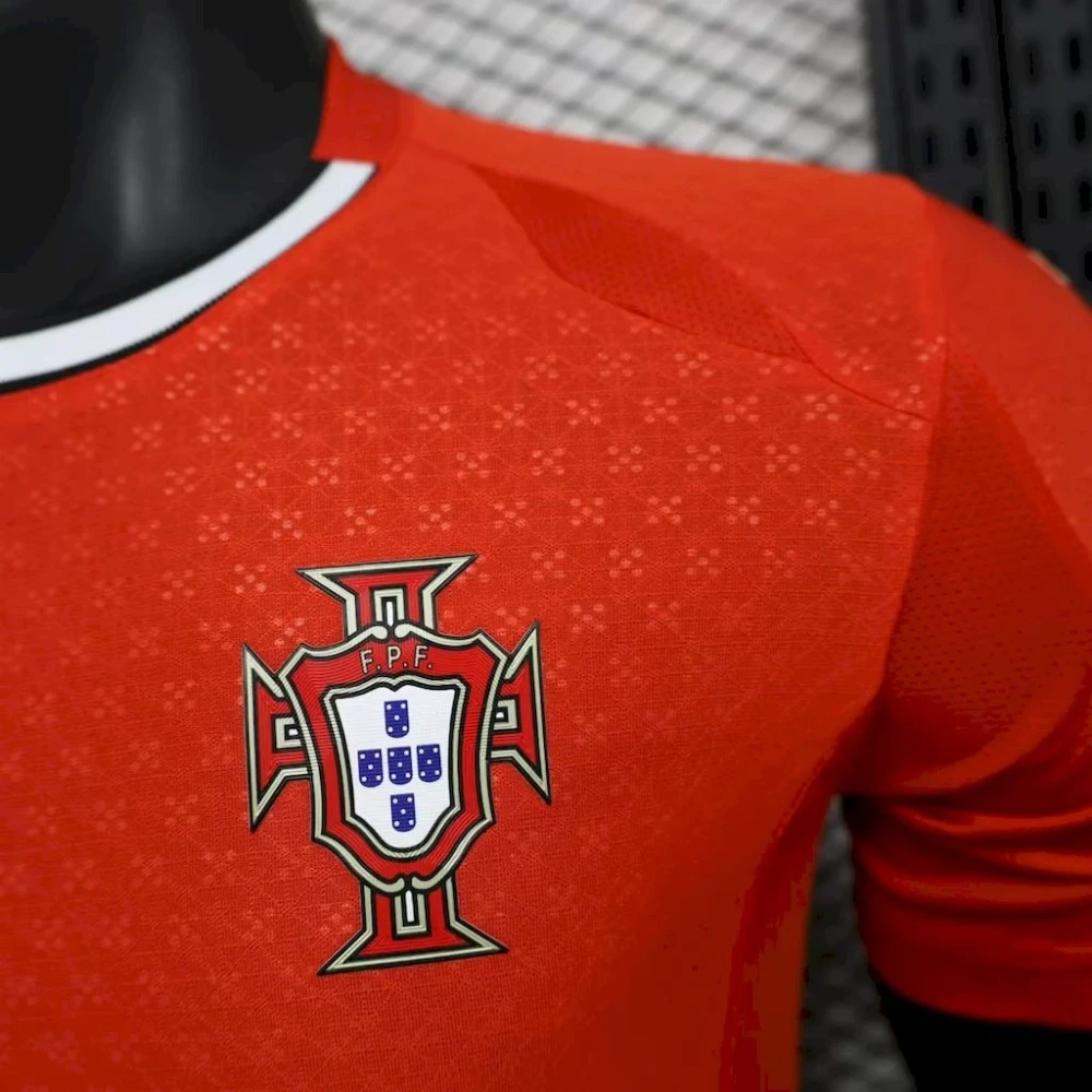 Футболка Portugal 25 Home red #4