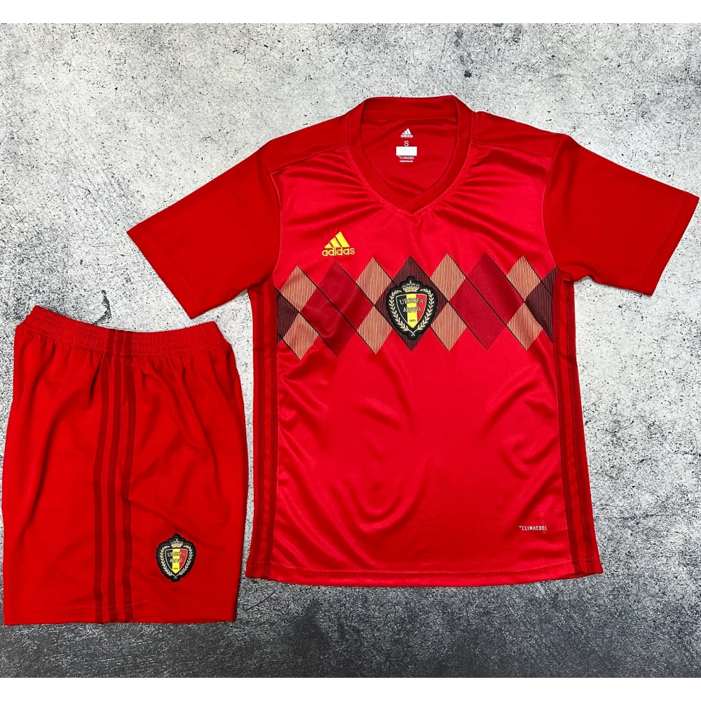 Футбольная форма Belgium 18 Home red #1
