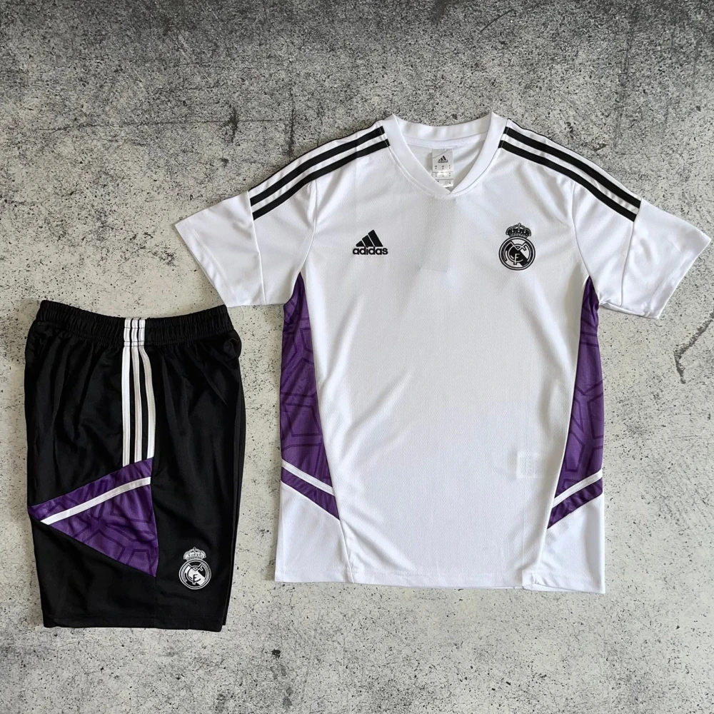 Футбольная форма Real Madrid Training white/black #1