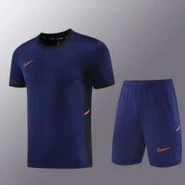 Футбольная форма Nike navy/orange #1