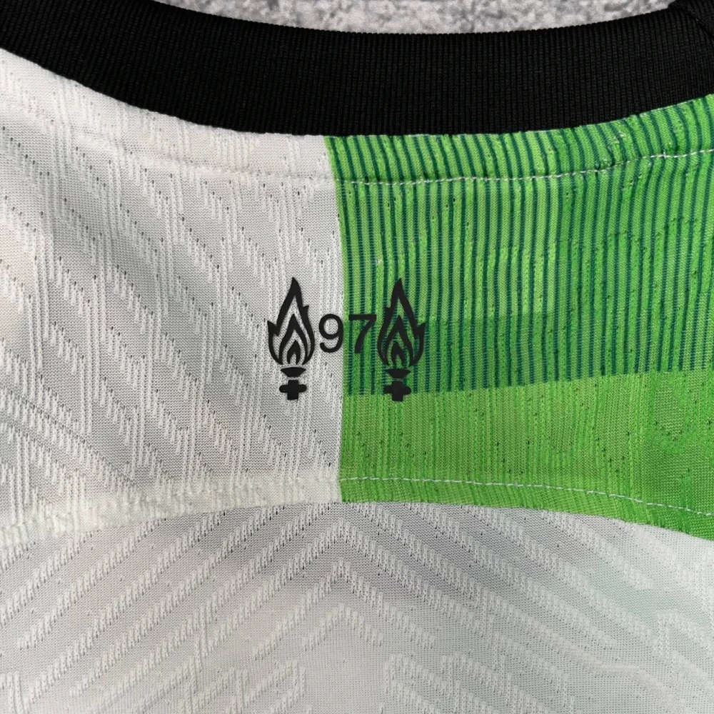 Футболка Liverpool Away 23/24 Top white/green #3