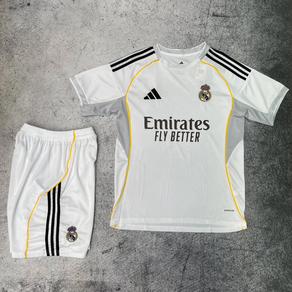 Футбольная форма Real Madrid Home 25/26 white #1