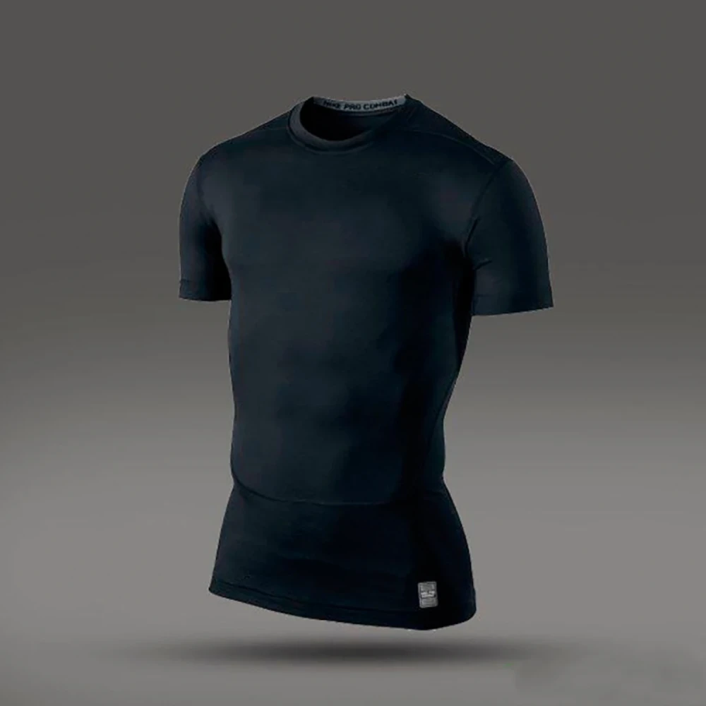 Термо футболка Nike SS black в Москве #5