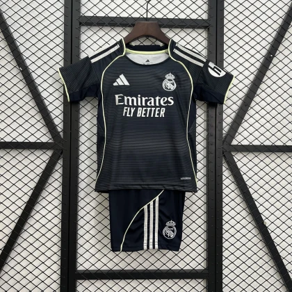 Детская футбольная форма Real Madrid Away 25/26 dark blue