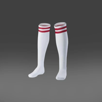 Гетры Euro white/red