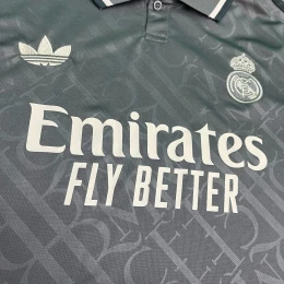 Футбольная форма Real Madrid Third 24/25 grey #3