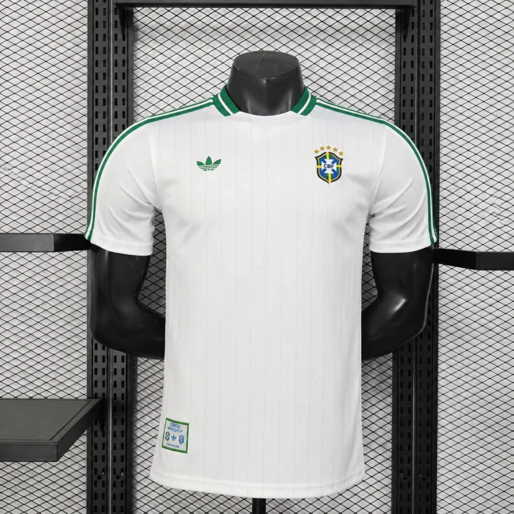Футболка Brazil Terrace Icons white/green #1
