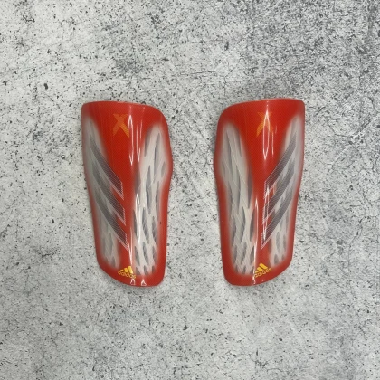 Щитки Adidas X red/white