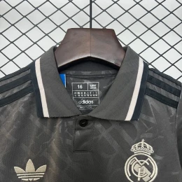 Детская футбольная форма Real Madrid Third 24/25 grey #3
