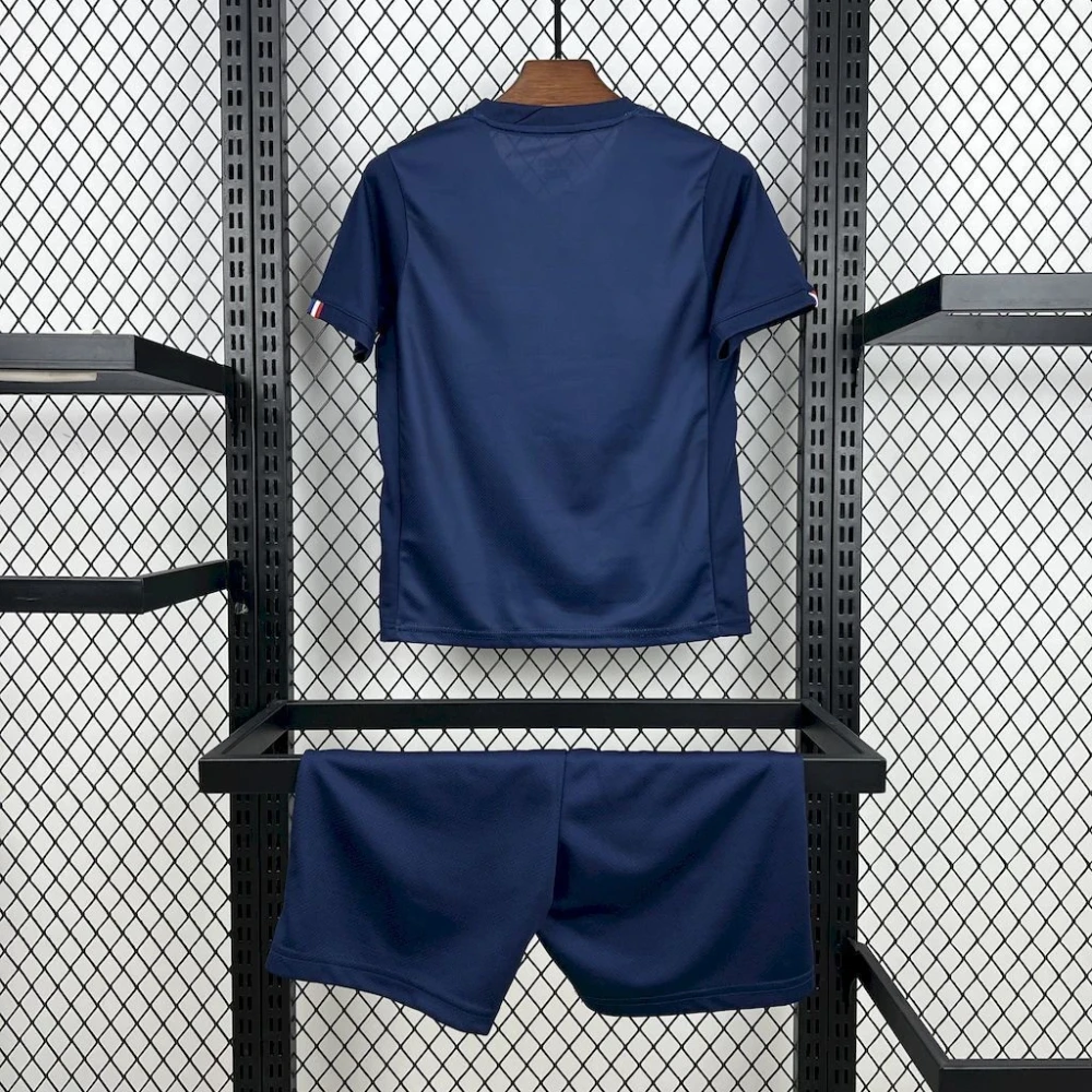 Детская футбольная форма PSG Home 25/26 navy/red #2