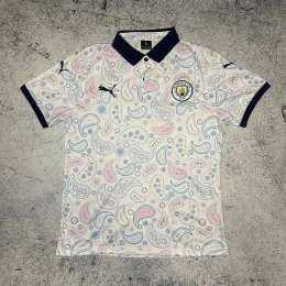 Футболка поло Man City white #1