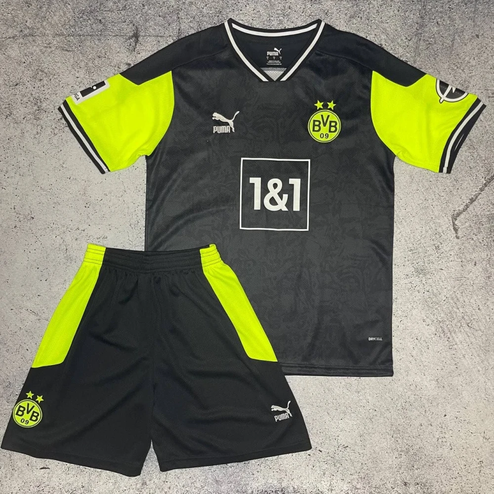 Футбольная форма Borussia Away 21/22 black/volt #1