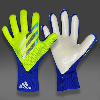 Вратарские перчатки Adidas volt/blue