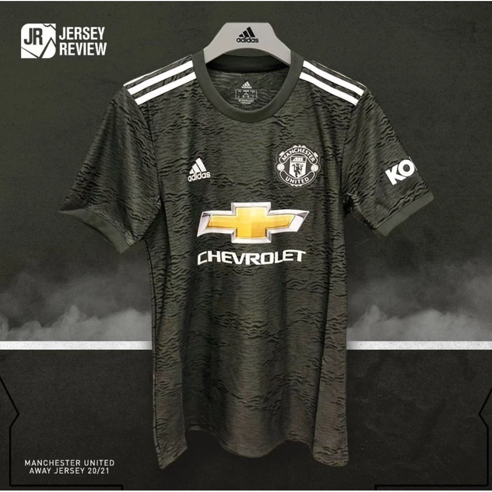 Футбольная форма Manchester United 20/21 Away khaki #3