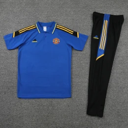Костюм поло Man United blue/black #1