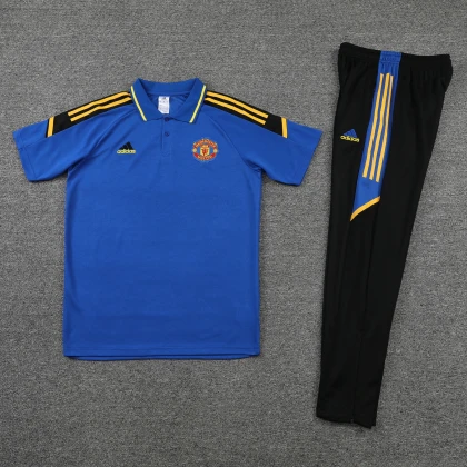 Костюм поло Man United blue/black