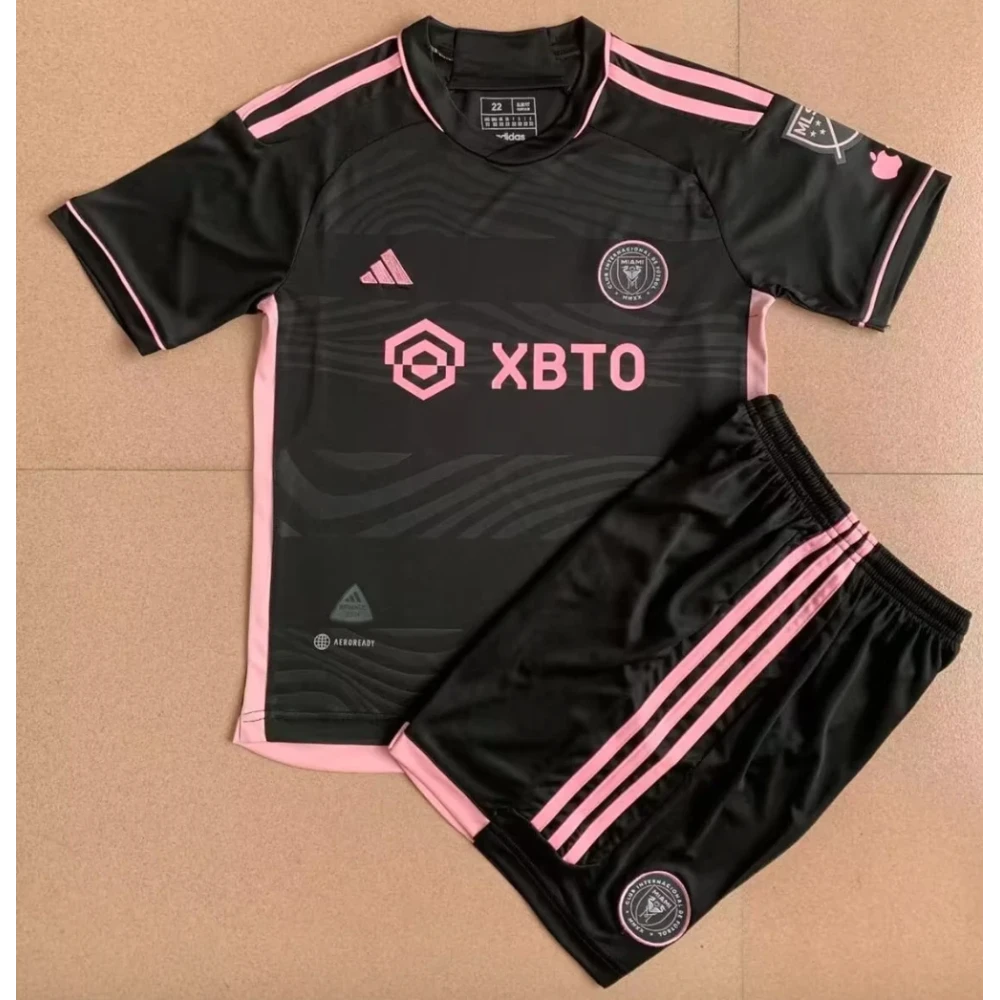 Детская футбольная форма Inter Miami Away 23/24 black #1