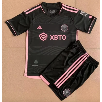 Детская футбольная форма Inter Miami Away 23/24 black