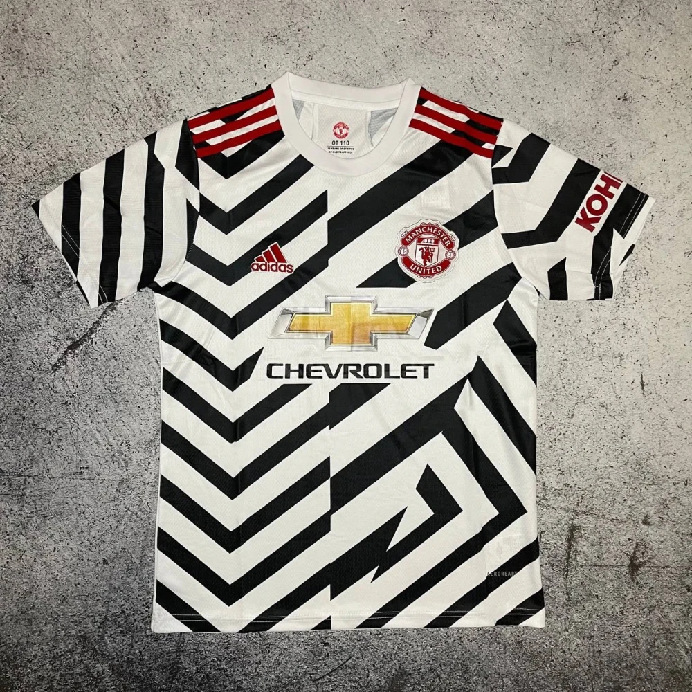 Футболка Manchester United 20/21 Top white/black #1
