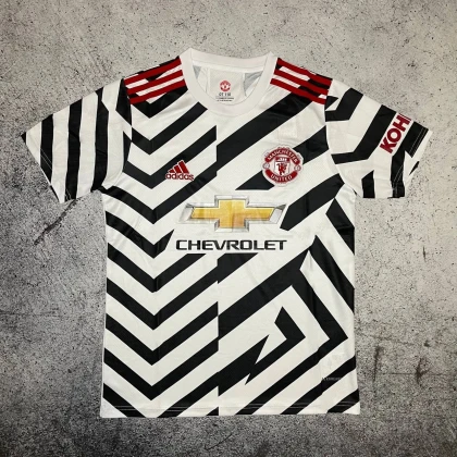Футболка Manchester United 20/21 Top white/black