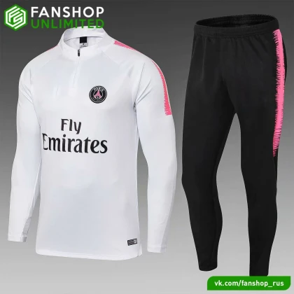Костюм PSG white/black