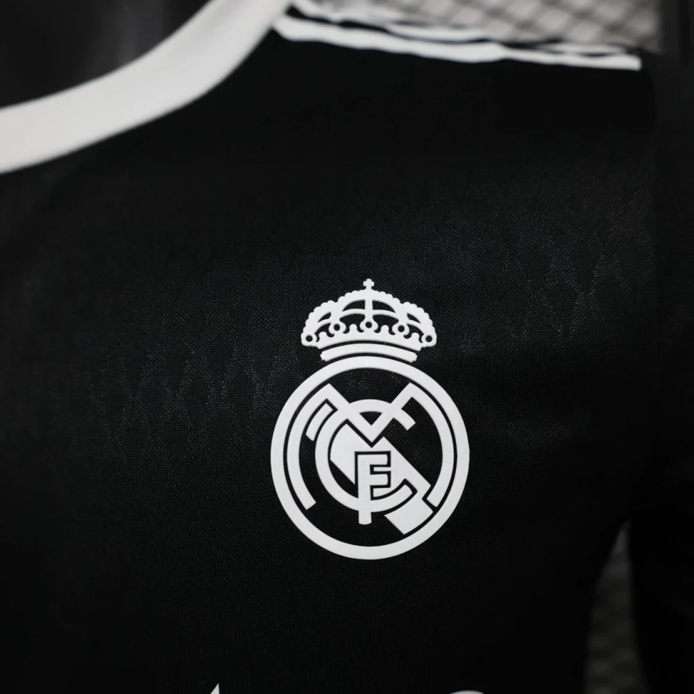 Футболка Real Madrid Away 24/25 Top black #4