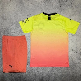 Футбольная форма Man City Third 19/20 yellow/orange #2